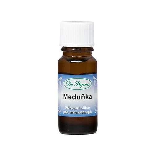 Levně Meduňková silice (éterický olej) 10 ml (Svěží bylinná vůně pro zklidnění atmosféry. Vhodná do aromalampy, koupele, k inhalaci a k masážím po naředění.)