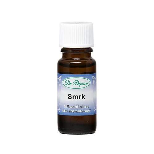 Smrková silice – éterický olej 10 ml (Provonění domova: do aromalampy, koupele, sauny i k masáži. Vhodná také k inhalaci, do auta a do vysavače.)