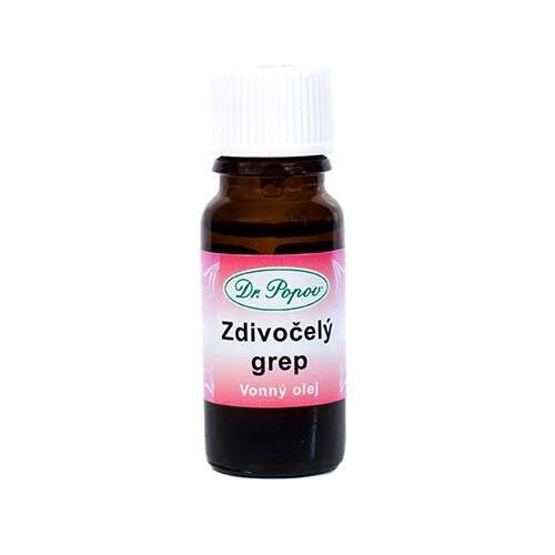 Levně Zdivočelý grep – vonný olej 10 ml (Svěží citrusová vůně do aromalampy, difuzéru i koupele po naředění.)
