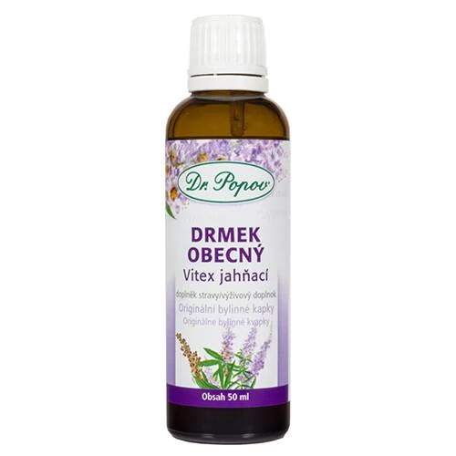 Levně Drmek obecný – originální bylinné kapky 50 ml (Doplněk stravy. Tradičně užívaná ženská bylina pro komfort během cyklu a menopauzy.)