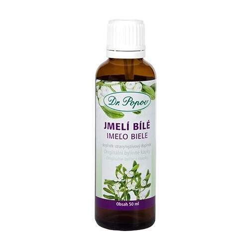 Levně Jmelí bílé – originální bylinné kapky 50 ml (Tradiční bylinný extrakt pro přirozenou vitalitu a tělesnou pohodu. Doplněk stravy.)