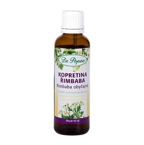 Levně Kopretina řimbaba – bylinné kapky 50 ml (Doplněk stravy. Tinktura pro každodenní pohodu a relaxaci.)