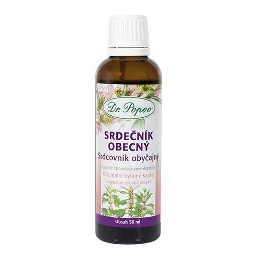 Levně Srdečník obecný – originální bylinné kapky 50 ml (Na podporu přirozené činnosti srdce a kardiovaskulárního systému. Doplněk stravy.)