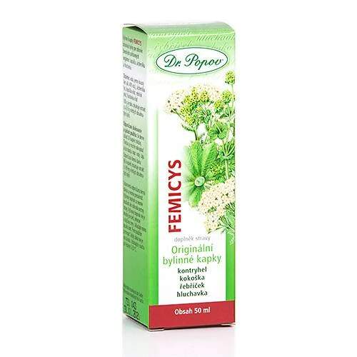 Levně FemiCys bylinné kapky 50 ml (Doplněk stravy. Tradiční byliny pro ženský komfort a močové cesty.)