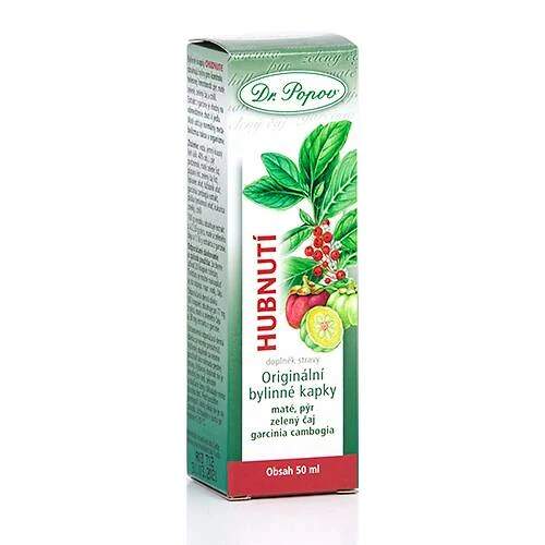 Levně Hubnutí – originální bylinné kapky 50 ml (Bylinná tinktura pro podporu vitality a trávení. Doplněk stravy.)