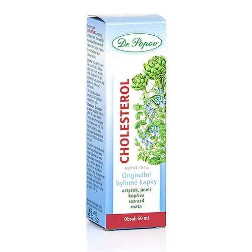 Levně Cholesterol – originální bylinné kapky 50 ml (Doplněk stravy. Podpora normálního metabolismu tuků (artyčok).)