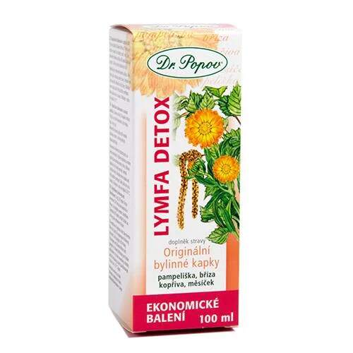 Levně Lymfa – detox bylinné kapky 100 ml (Směs 7 bylin pro podporu lymfatického systému, očisty a zdravého odvodnění. Doplněk stravy.)