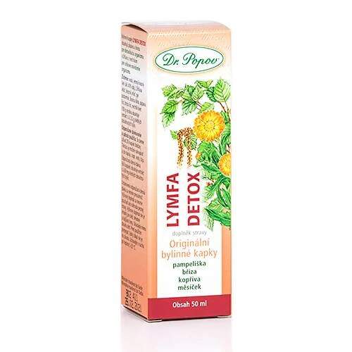 Levně Lymfa Detox – originální bylinné kapky 50 ml (Podpora přirozené očisty a odvodnění. Doplněk stravy.)