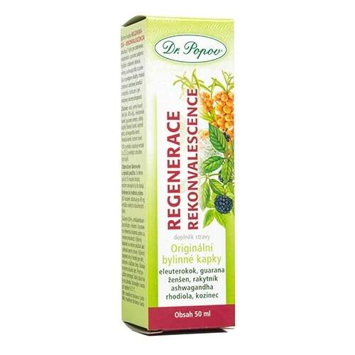 Levně Regenerace & Rekonvalescence – originální bylinné kapky 50 ml (Podpora přirozené obnovy a vitality. Doplněk stravy.)