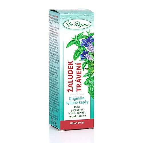 Levně Žaludek & Trávení – originální bylinné kapky 50 ml (Pro přirozenou podporu trávení. Máta, pelyněk, fenykl. Doplněk stravy.)