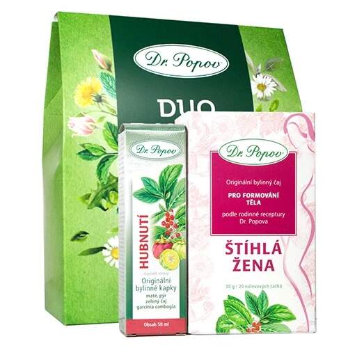DUO Balíček LADNÉ KŘIVKY (Dárkový balíček pro formování těla a ladné křivky.)