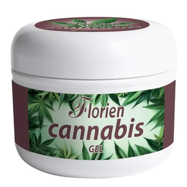 Levně Florien Cannabis Gel – nechladivý (hřejivý) 200 ml. (Florien 3000 - Cannabis gel s rostlinnými extrakty pro masáž pokožky v oblasti svalů a kloubů.)