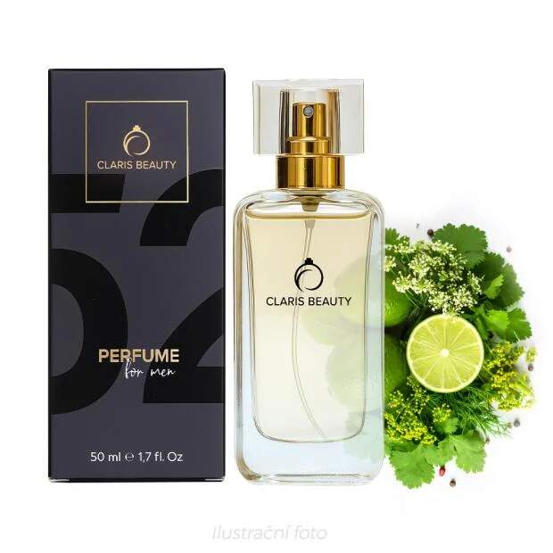 Levně Parfém číslo 62 – pánský (inspirován Giorgio Armani Acqua di Giò) (svěží pánská vůně, 50 ml, 20 % vonných esencí)