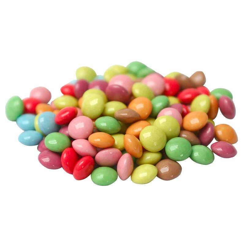ČOKO OČKA 500 g (Barevné dražé z mléčné čokolády v cukrové krustě.)