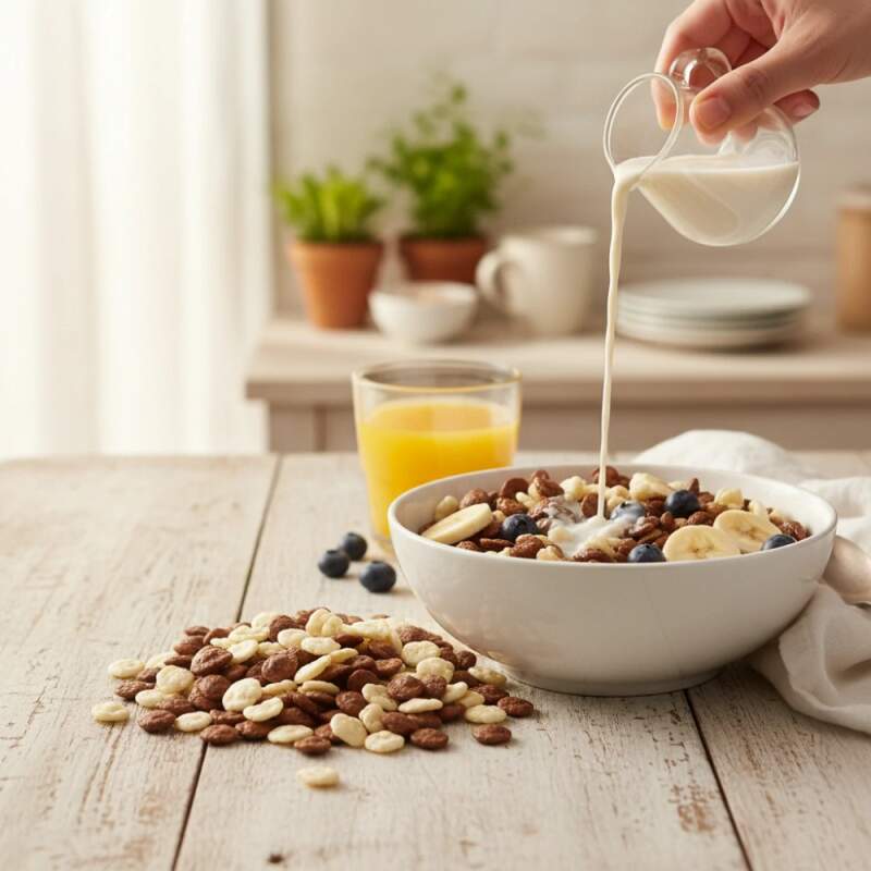 Cornflakes mix 500 g – kukuřičné lupínky v mléčné čokoládě a jogurtové polevě (Kukuřičné lupínky v mléčné čokoládě a polevě s jogurtovou příchutí)