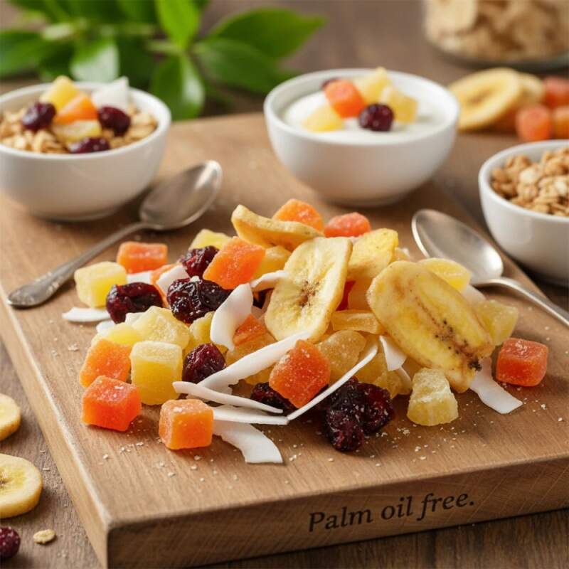 Levně EXOTIC MIX 500g (Směs zpracovaného ovoce a kokosu.)