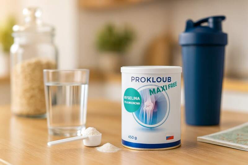 Levně ProKloub MAXI FREE – kloubní výživa v prášku 450 g (Kolagen, MSM, glukosamin, chondroitin a kyselina hyaluronová. Bez cukru a sladidel.)