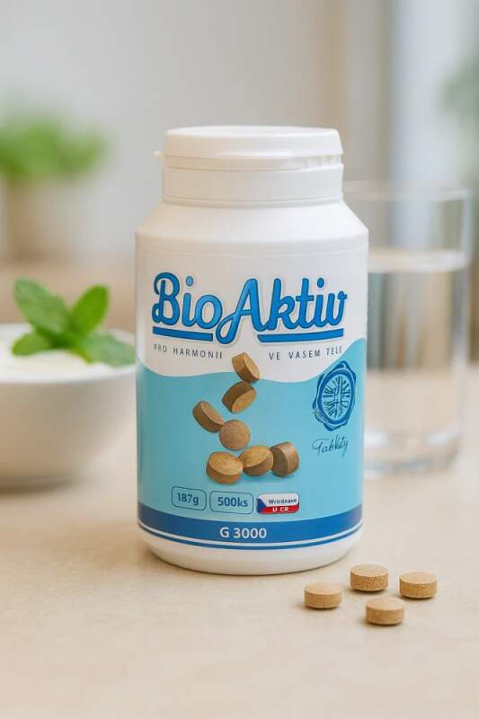 Levně BIOAKTIV Family 500 tablet (Doplněk stravy s laktogenní mikroflórou, vitaminy a minerály. Bez přidaného cukru.)
