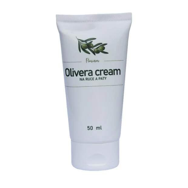 OLIVERA CREAM 50ML TUBA (Krém Olivera je vhodný při péči o vysušené a rozpraskané ruce a paty.)