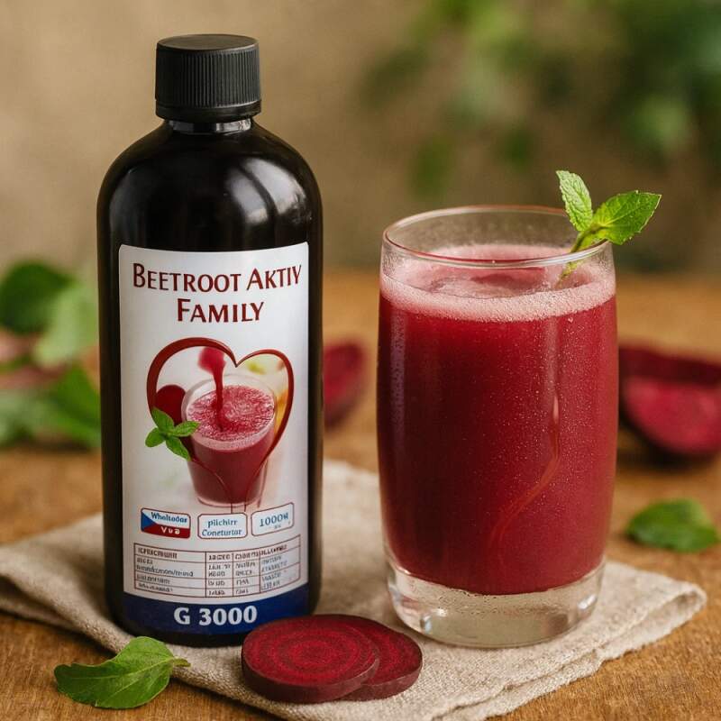 Levně Beetroot Aktiv Family 1 000 ml – červená řepa (sirup) (Koncentrovaný sirupový extrakt z červené řepy)