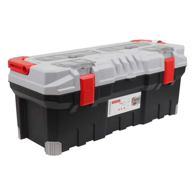 Levně Plastový box na nářadí Titan PLUS 752×300×304 mm (s organizéry a vyjímatelnou přihrádkou)