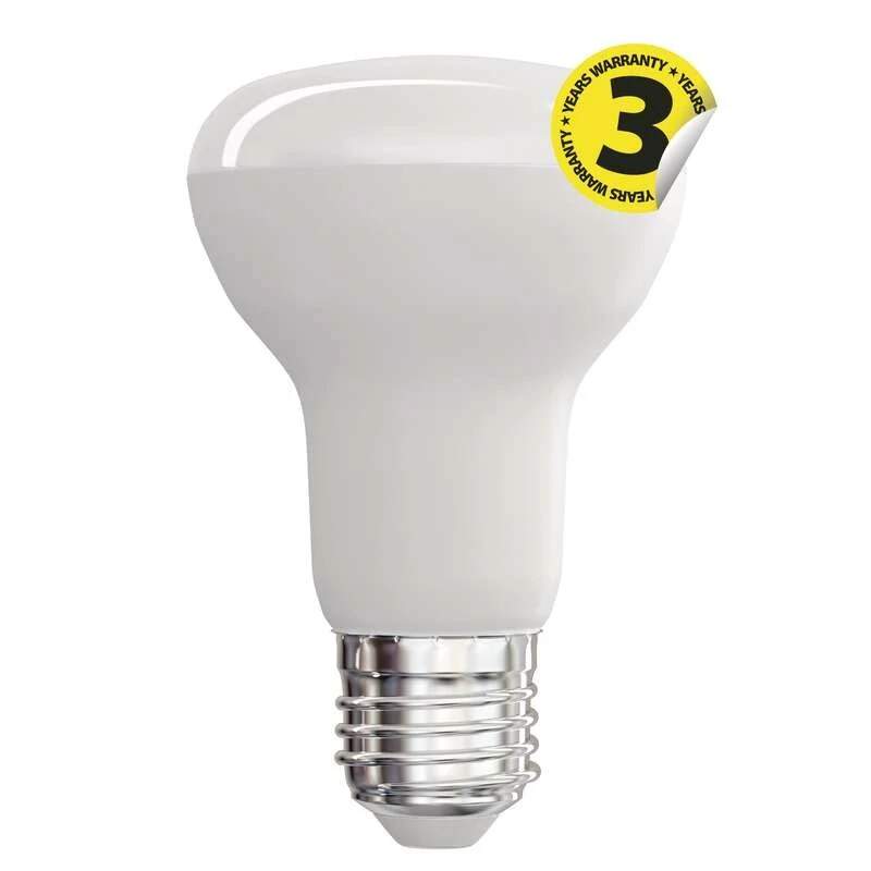 Levně LED žárovka Premium R63 E27 10 W (60 W), 806 lm, 2700 K, teplá bílá (Reflektor R63, úhel 120°, nestmívatelná, CRI >80, 30 000 h)