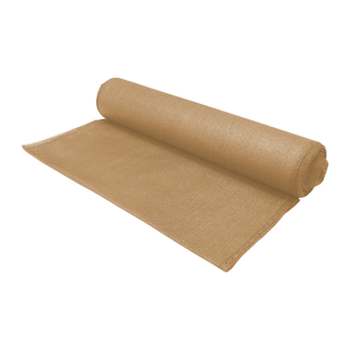 TOPTRADE stínící síť písková 1,8 × 50 m, 150 g/m² (90 %)