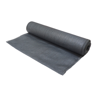 TOPTRADE stínící síť 1,8 × 10 m, 150 g/m², šedá