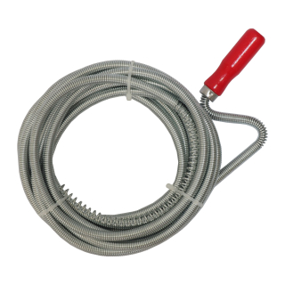 TOPTRADE čistič na odpad – spirála 0,9 cm × 15 m
