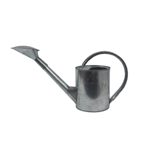 TOPTRADE pozinkovaná zahradní konev s růžicí 4,5 l