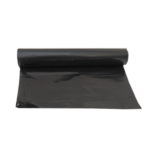 TOPTRADE pytle na odpad 120 l, 80 µm, 10 ks, černé