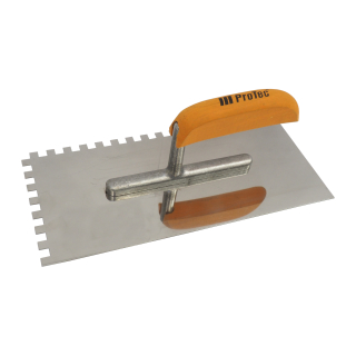 ProTec hladítko nerez EURO, zub 8 mm, 280 × 130 mm