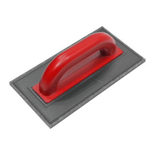 TOPTRADE hladítko ABS s hnědou plstí 220×135×10 mm