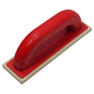 TOPTRADE hladítko ABS s bílou plstí, špaletové 220×65×8 mm