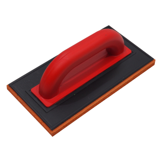 TOPTRADE hladítko s jemnou houbou ABS 250×130×18 mm