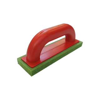 TOPTRADE hladítko špaletové s hrubou houbou 220×65×18 mm