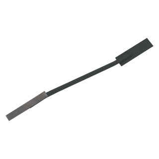 TOPTRADE spárovačka oboustranná 13/9 mm, černá