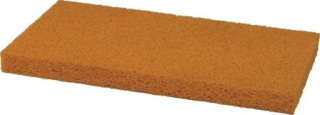 TOPTRADE náhradní povrch – hrubá houba 250 × 130 × 12 mm