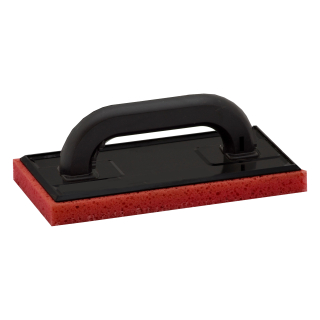 TOPTRADE hladítko s mořskou houbou, ABS, 250 × 130 × 20 mm