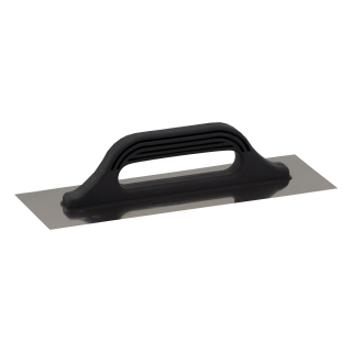 TOPTRADE hladítko nerezové hladké 360×130 mm, plastová rukojeť