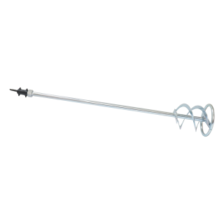 TOPTRADE míchadlo M14, Ø 120 mm – pozinkované, s kruhem