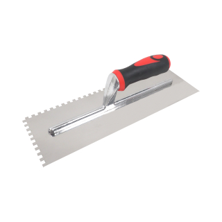 TOPTRADE hladítko nerezové s pogumovanou rukojetí