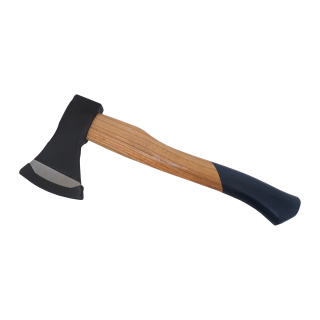 TOPTRADE dřevorubecká sekera 600 g – dřevěná násada 36,5 cm