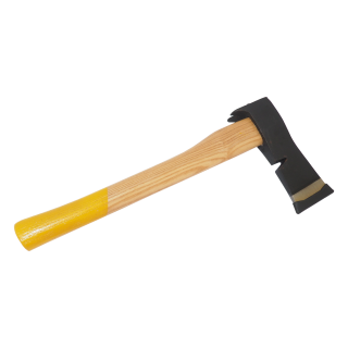 TOPTRADE tesařská sekera 1150 g, dřevěná násada 379 mm