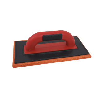 TOPTRADE hladítko ABS – jemná houba 280 × 140 × 12 mm