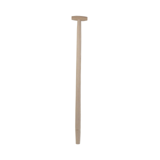 TOPTRADE dřevěná násada na rýč s T koncovkou, 110 cm