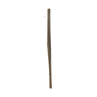 TOPTRADE bambusové tyče 90 cm, Ø 10–12 mm – 5 ks