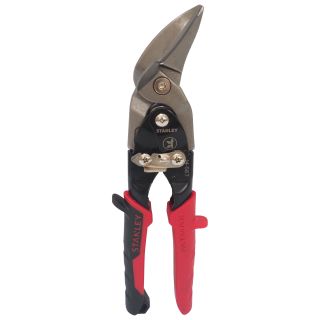 STANLEY nůžky na plech, levé, více zahnuté, 250 mm