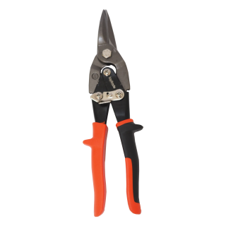 TOPTRADE nůžky na plech rovné 250 mm, CR‑V