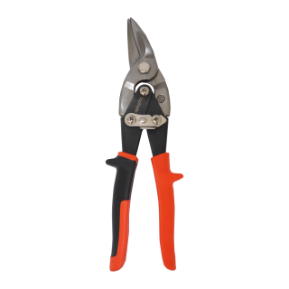 TOPTRADE nůžky na plech CR‑V, pravé, 250 mm